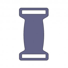 Plaque inox pour collier largeur 36mm
